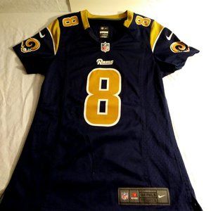 NIKE NFL ON FIELD RAMS JERSEY BRADFORD #8  #8